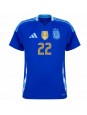 Argentina Lautaro Martinez #22 Replika Borta Kläder Copa America 2024 Kortärmad